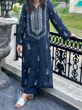 Grace W682- Embroidered 2pc Khaddar dress