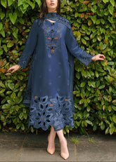 Grace S1182-Embroidered 3pc Lawn Dress With Printed Munar Dupatta.