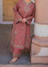 Grace W883-Embroidered 2pc Marina Dress