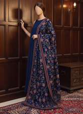 Sarinnah Premium D30-Luxury Formal Heavy Embroidered Karandi Shawl.