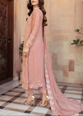 IRSA – Embroidered Chiffon Unstitched 3Pc Suit