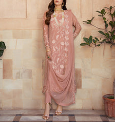 IRSA – Embroidered Chiffon Unstitched 3Pc Suit