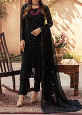 EIRA – Embroidered Chiffon Unstitched 3Pc Suit