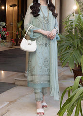 Pistachio –Embroidered Chiffon Unstitched 3Pc Suit