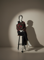 Sarinnah Premium 01- Embroided Fine quality Velvet shawl.