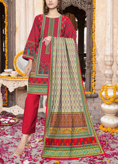 Grace S1041-Digital Printed 3pc Lawn Dress with Digital Printed Lawn Dupatta.