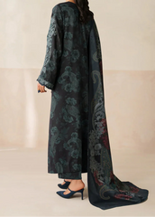 Grace W764 -Digital Printed 3pc Karandi Dress With Digital Printed Karandi Shawl.