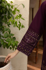 Grace Z-(W719) - Stitched Embroidered 2pc Marina Dress