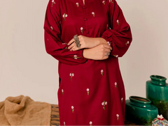 Grace W695-Embroidered 2pc Marina Dress