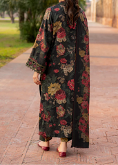Grace W802 - Digital Printed 3pc Karandi Dress With Digital Printed Karandi Shawl.