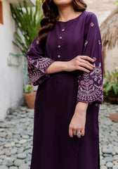 Grace Z83- Stitched Embroidered 2PC Lawn dress.