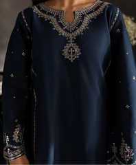 Grace W769 - Embroidered Sequence 2pc Marina Dress.