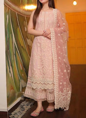 Grace S815-Embroidered 2pc lawn dress