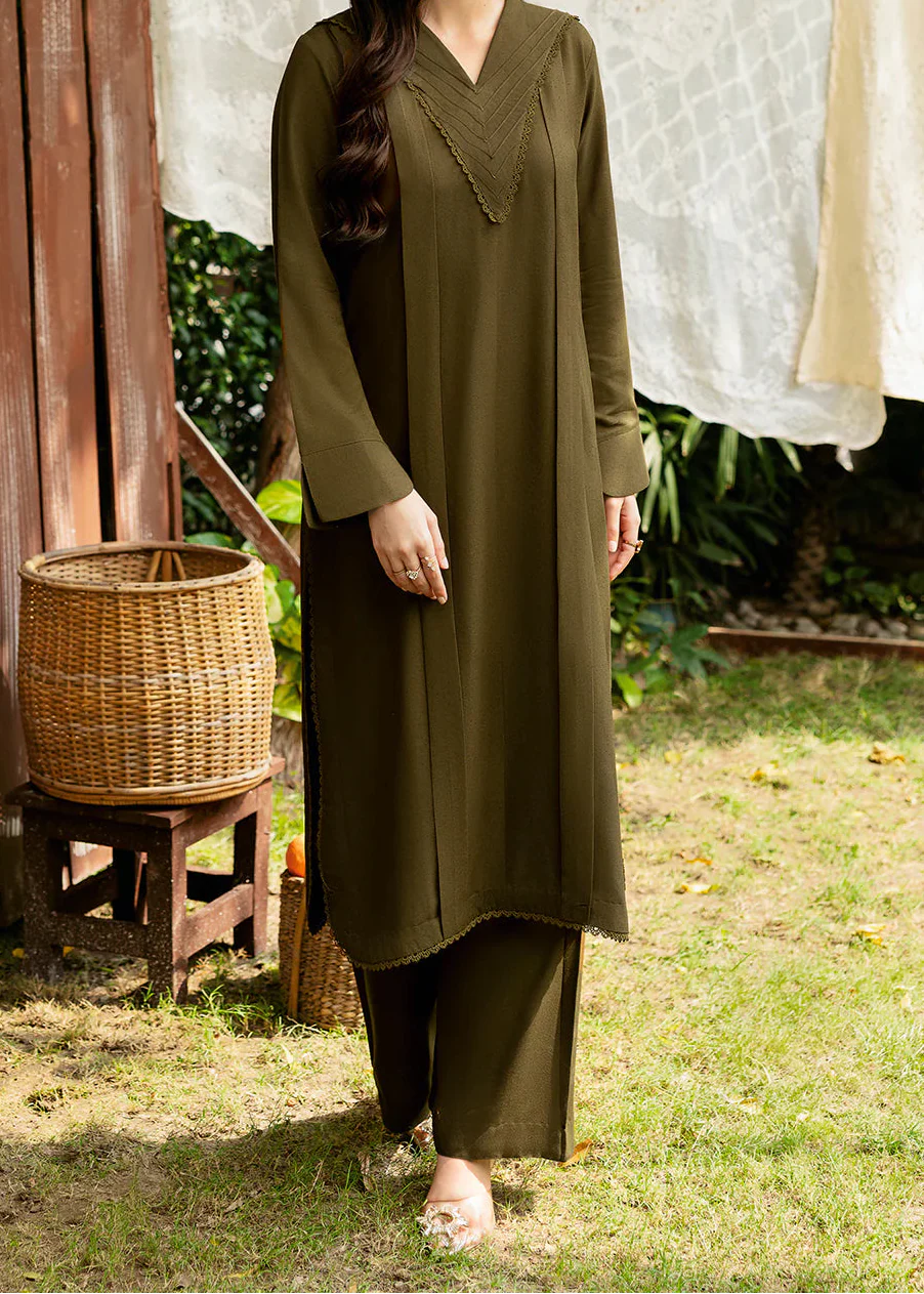 C-S 021- STITCHED 2PC DHANAK CO-ORD SET.