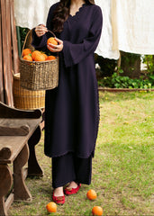 C-S 027- STITCHED 2PC DHANAK CO-ORD SET.