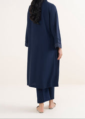 C-S 013- STITCHED 2PC DHANAK CO-ORD SET.