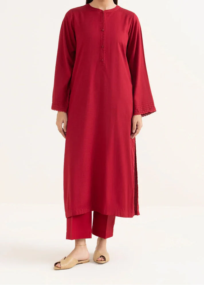 C-S 008- STITCHED 2PC DHANAK CO-ORD SET.