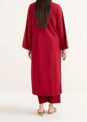 C-S 008- STITCHED 2PC DHANAK CO-ORD SET.