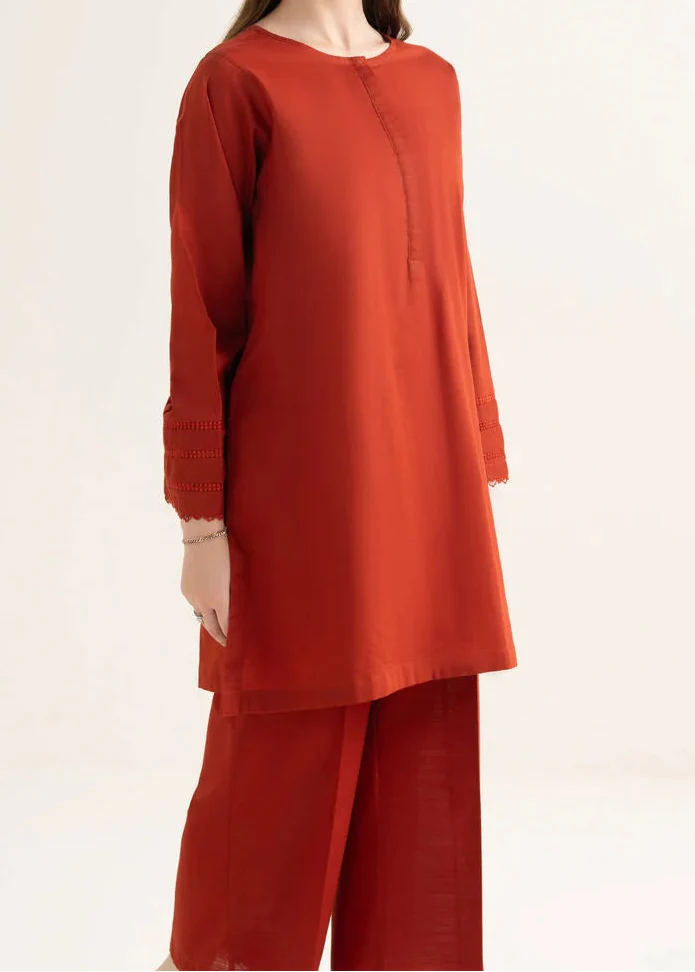 C-S 014- STITCHED 2PC DHANAK CO-ORD SET.