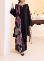 Grace Z(S1220)- Stitched Embroidered 3pc CHIKANKARI Lawn Dress With Printed Munar Dupatta.