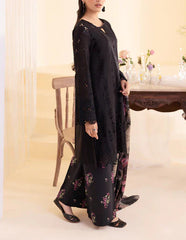 Grace Z(S1220)- Stitched Embroidered 3pc CHIKANKARI Lawn Dress With Printed Munar Dupatta.