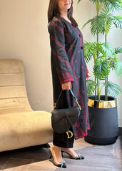 Grace Z-(W535)- Stitched Embroidered 2Pc khaddar Dress.