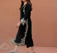 Grace Z-(S691)- Stitched Embroidered 2PC Lawn dress.