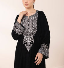 Grace Z-(W637)- Stitched Embroidered 2Pc Marina Dress.