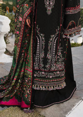 Grace Z-(W717) - Stitched Embroidered CHIKANKARI 3pc Marina Dress With Printed Shawl