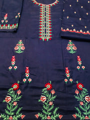 Grace W218-Embroidered 2pc marina dress