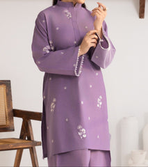 Grace W760 - Embroidered 2pc marina dress