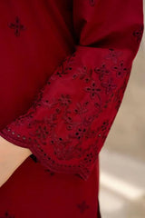Grace S1225-Embroidered 3pc CHIKANKARI Lawn Dress With Embroidered Organza Dupatta.