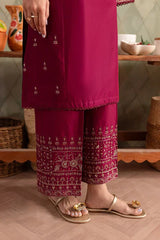 Grace Z92- Stitched Embroidered Sequence 2pc Lawn Dress