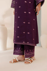 Grace Z-(S792) - Stitched Embroidered 2pc lawn dress.