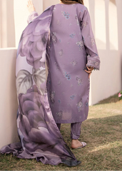 Grace W809 - Digital Printed 3pc Karandi Dress With Digital Printed Karandi Shawl.