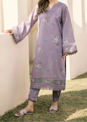 Grace W809 - Digital Printed 3pc Karandi Dress With Digital Printed Karandi Shawl.