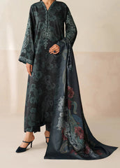 Grace W764 -Digital Printed 3pc Karandi Dress With Digital Printed Karandi Shawl.