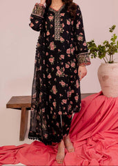 Grace W813 - Digital Printed 3pc Karandi Dress With Digital Printed Karandi Shawl.