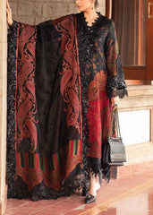 Grace Z59- Stitched Embroidered 3pc Lawn Dress with Digital Printed Chiffon Dupatta.