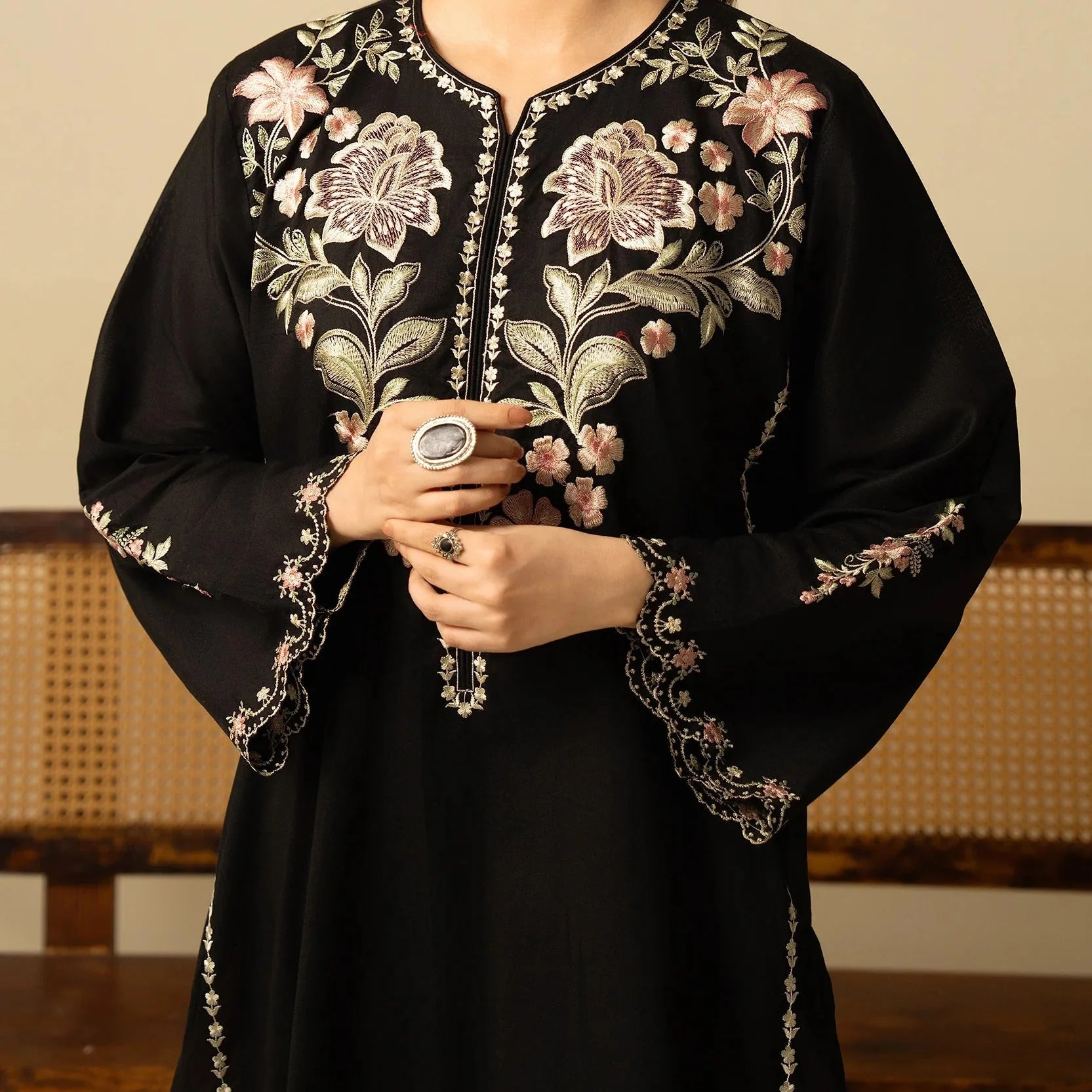 Grace W770 - Embroidered 2pc Marina Dress.