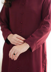 C-S 024- STITCHED 2PC DHANAK CO-ORD SET.