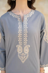 Grace S1129- Embroidered 2pc Lawn Dress