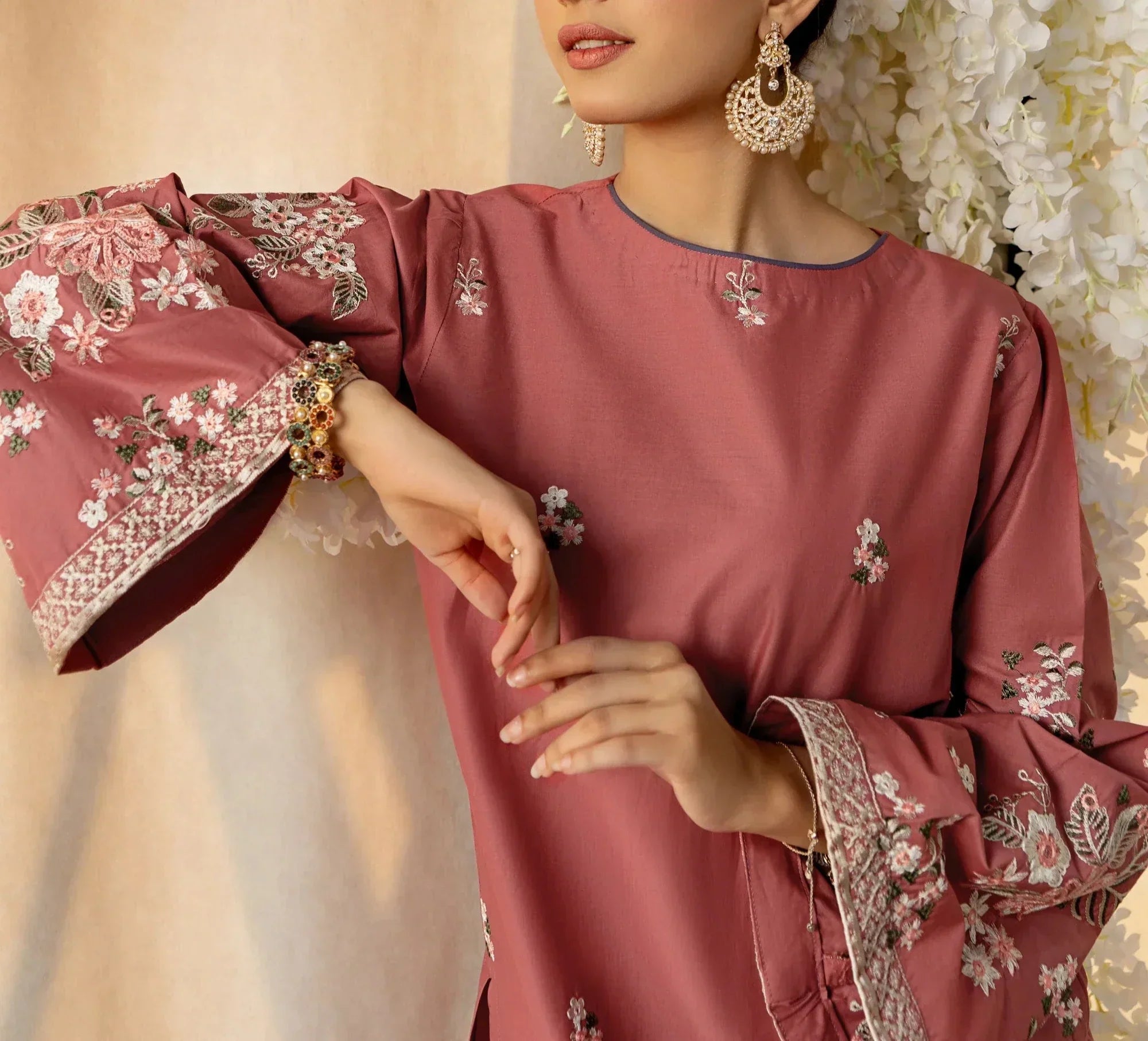 Grace S1130- Embroidered 2pc Lawn Dress.