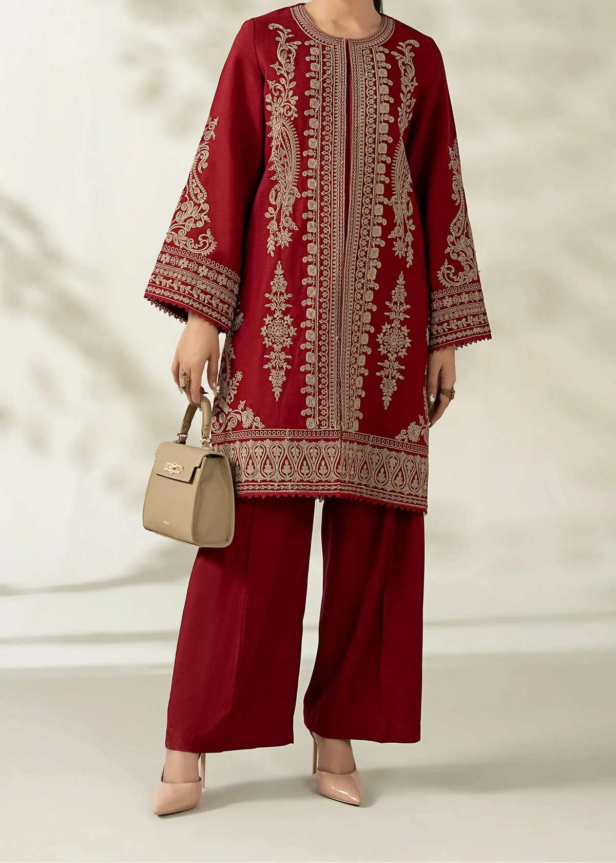 Grace W846-Embroidered 2pc Marina Dress