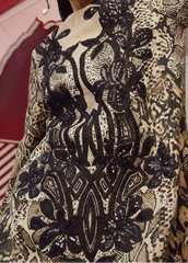 Grace W899 - Digital Printed 3pc Karandi Dress With Digital Printed Karandi Shawl.