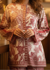 Grace W699 - Digital Printed 3pc Silk dress With Digital Printed Silk dupatta.