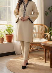 Grace W149 - Embroidered 2pc marina dress