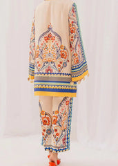 Grace Z-(W729 ) - Stitched Digital Printed 3pc Silk dress With Digital Printed Silk dupatta.