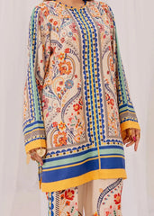 Grace Z-(W729 ) - Stitched Digital Printed 3pc Silk dress With Digital Printed Silk dupatta.