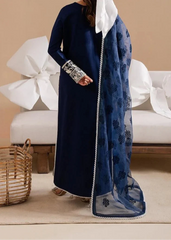 Grace W767 - Embroidered 3pc Marina Dress With Printed Shawl.